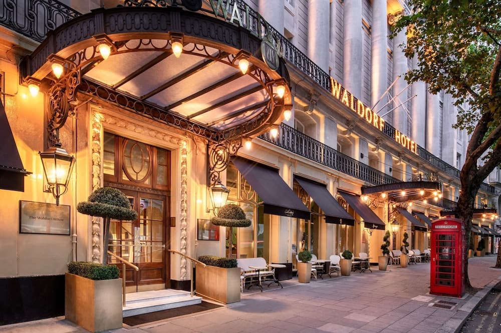 The waldorf hilton london hotel in undefined