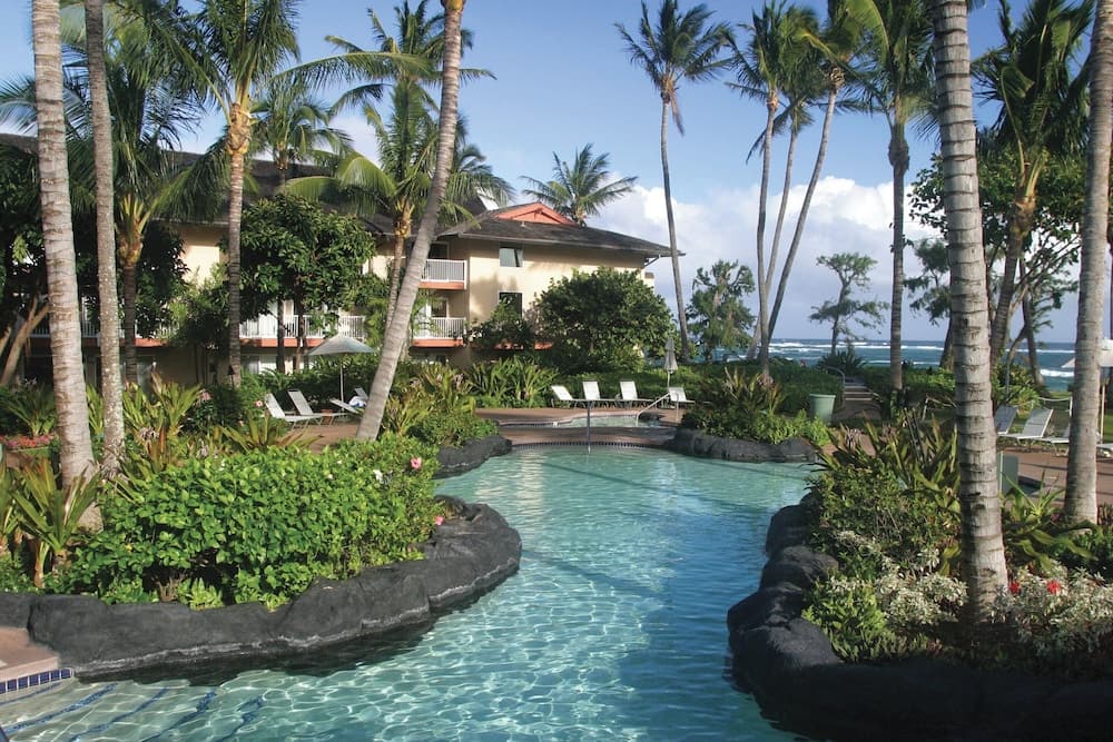 Kauai coast at the beachboy hotel in undefined