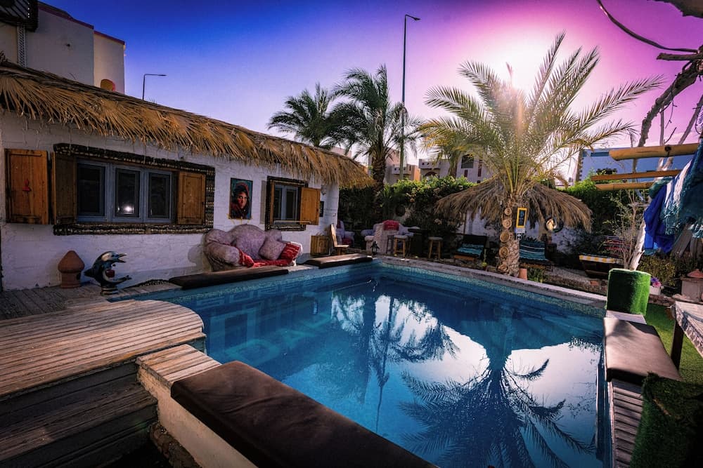 Surfers lounge dahab lagoon with swimming pool exclusive private hotel in undefined