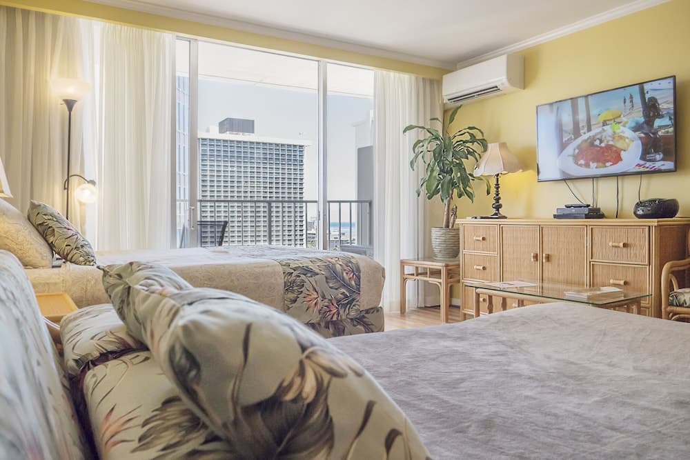 Tropical studios at marine surf waikiki hotel in undefined